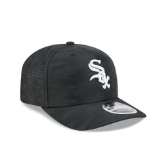 Chicago White Sox Black Camo Performance 9SEVENTY Stretch-Snap Hat