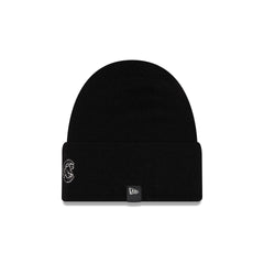 Chicago Cubs Cashmere Black Cuffless Knit Beanie Hat