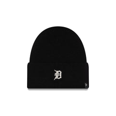 Detroit Tigers Cashmere Black Cuffless Knit Beanie Hat