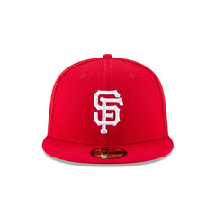 San Francisco Giants Scarlet Basic 59FIFTY Fitted Hat