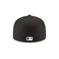 Pittsburgh Pirates Black and White Basic 59FIFTY Fitted Hat
