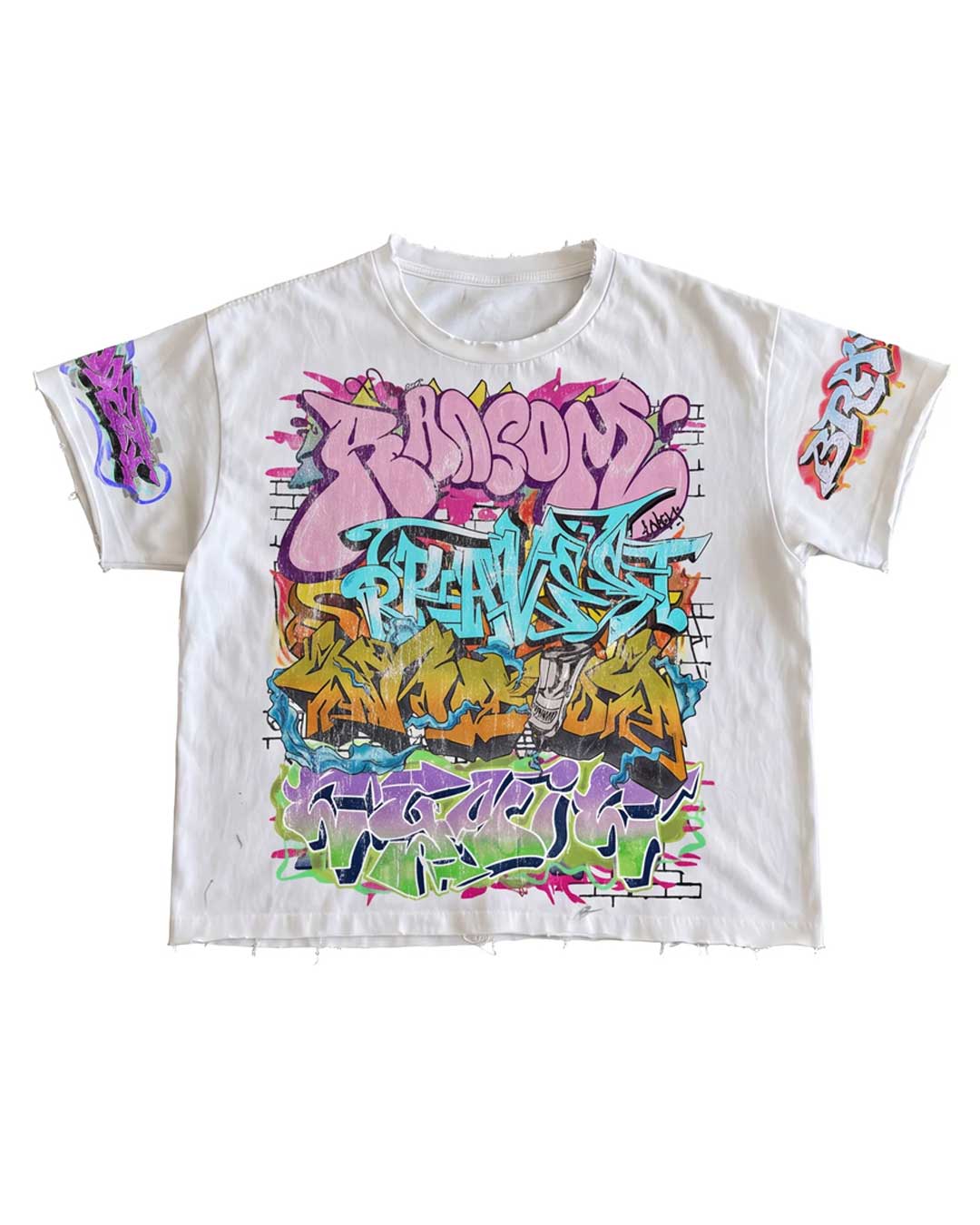 Bravest Studios Graf Tee White