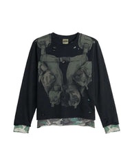 Bravest Studios Milspec Double Layer Longsleeve Tee Black