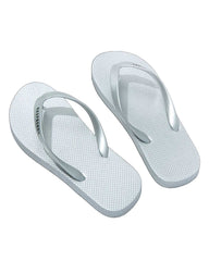 GV Gallery Platinum Flip Flops Silver