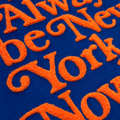 New York or Nowhere x New York Mets Youth Light Royal Varsity Jacket