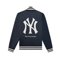 New York or Nowhere x New York Yankees Midnight Satin Jacket