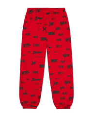 Sp5der Sex AOP Sweatpants Red