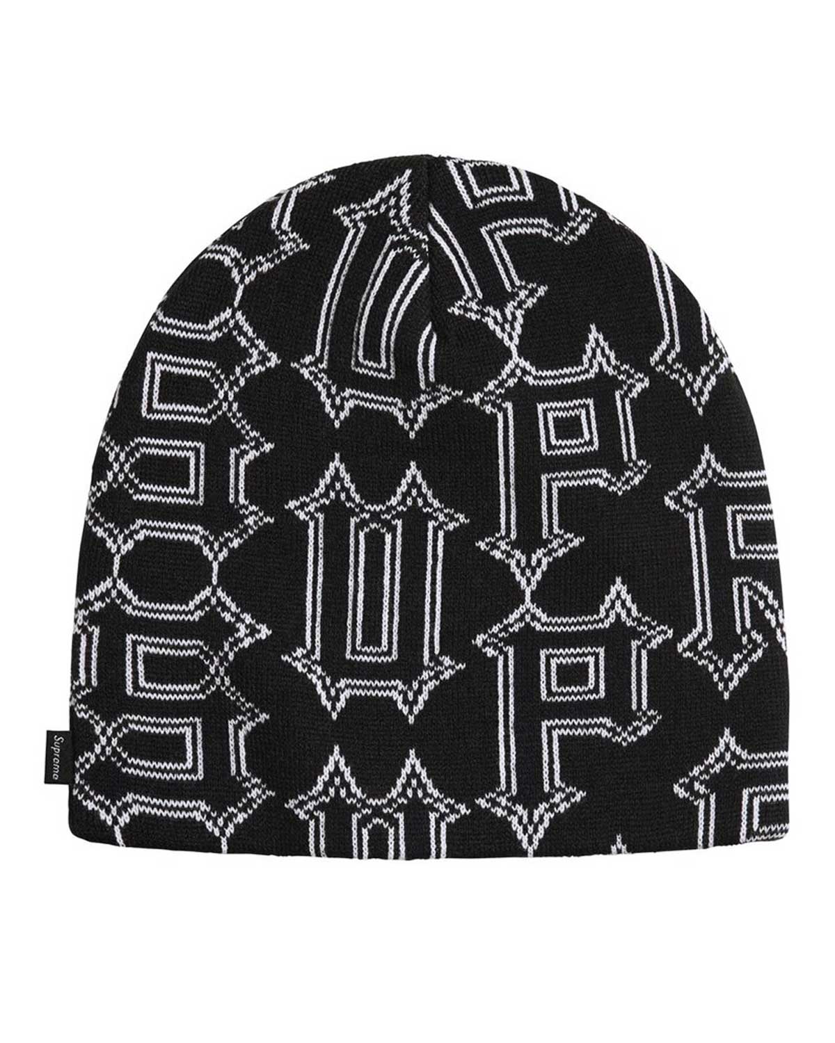 Supreme Spike Beanie Black
