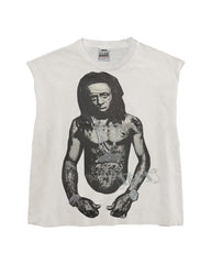 Triple Sevens Weezy Cutoff Tee White