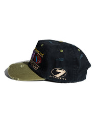 Up7Skate Intl Street Team Snapback Hat Black/Green