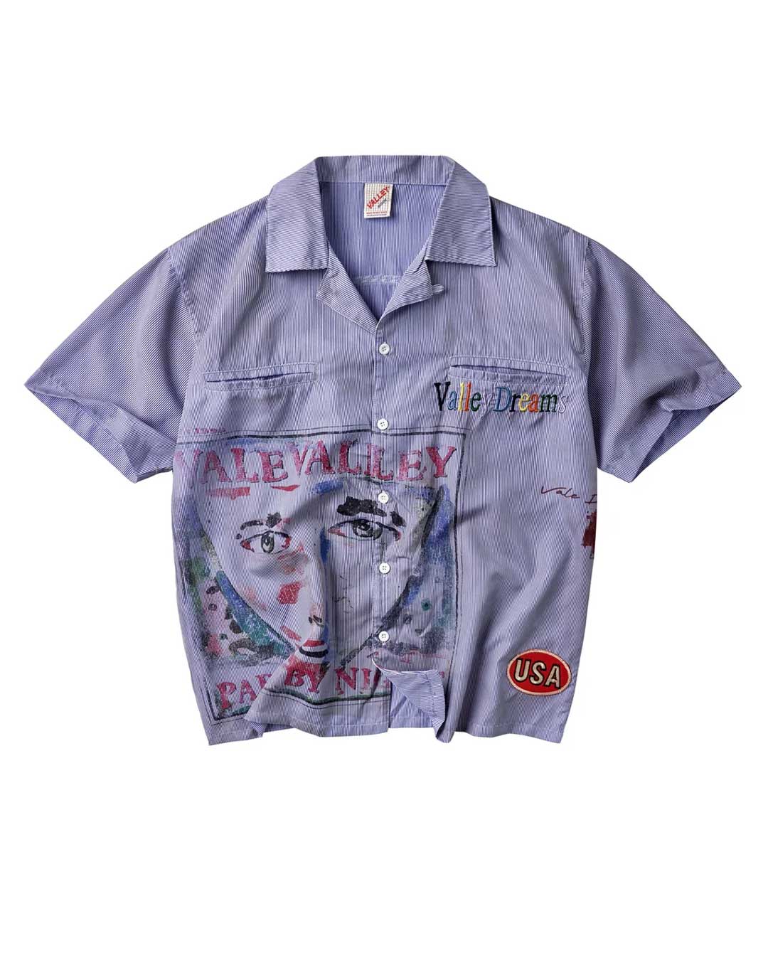 Vale Forever Paris Night Short Sleeve Blue