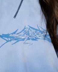 Visionary Club X-Ray Thermal Knit Hoodie V2 Blue